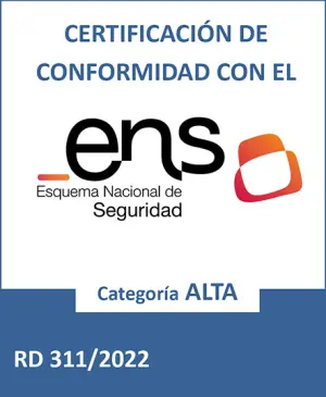 Esquema Nacional de Seguridad, categoría alta